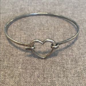 James Avery Heart Bracelet - Sterling Silver
